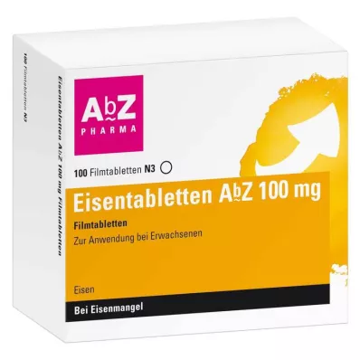 EISENTABLETTEN AbZ 100 mg film kaplı tablet, 100 adet EISENTABLETTEN AbZ 100 mg film kaplı tablet, 100 adet
