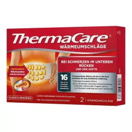 THERMACARE Sırt sargıları S-XL ağrı kesici, 2 adet