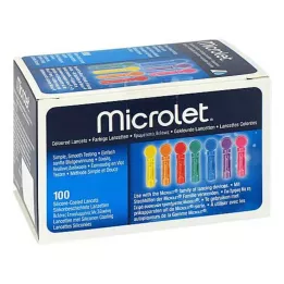 MICROLET Lansetler, 100 adet