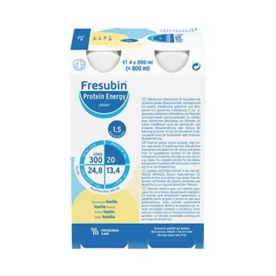 FRESUBIN PROTEIN Enerji DRINK Vanilya şişesi, 4X200 ml