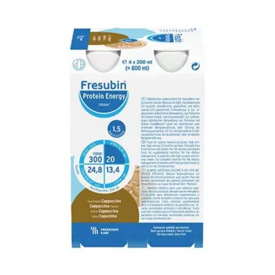 FRESUBIN PROTEIN Enerji DRINK Cappucc. şişe, 4X200 ml