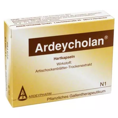 Ardeycholan sert kapsüller, 20 adet Ardeycholan sert kapsüller, 20 adet