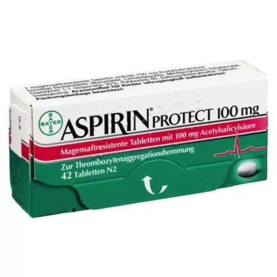 ASPIRIN Protect 100 mg enterik kaplı tablet, 42 adet