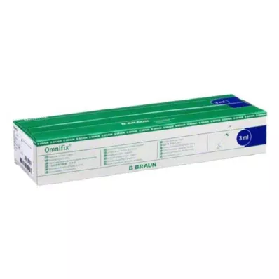Omnifix® Solo Luer şırıngaları, 100X3 ml