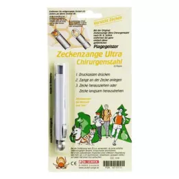 ZECKENZANGE Ultra cerrahi çelik, 1 adet
