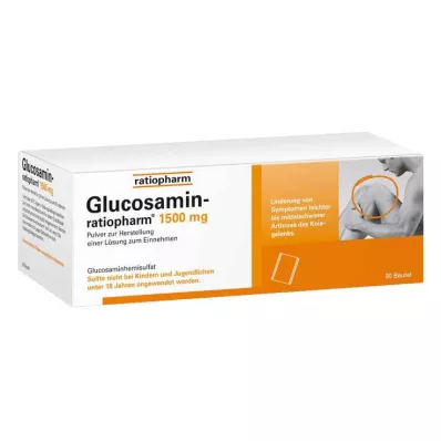 GLUCOSAMIN-RATIOPHARM 1500 mg Plv.oral kullanım için, 90 adet