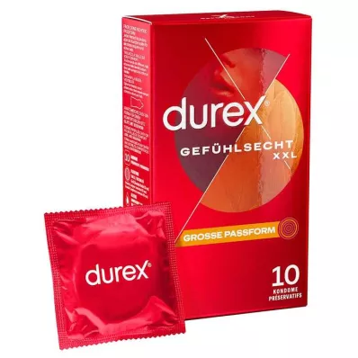 DUREX Hassas ekstra büyük prezervatifler, 10 adet DUREX Hassas ekstra büyük prezervatifler, 10 adet