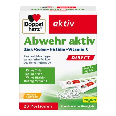DOPPELHERZ Savunma aktif DIRECT peletler, 20 adet