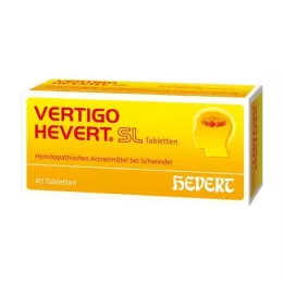 VERTIGO HEVERT SL Tabletler, 40 adet