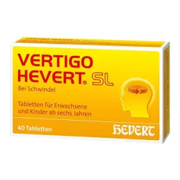 VERTIGO HEVERT SL Tabletler, 40 adet