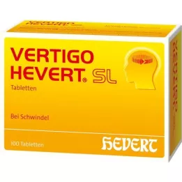 VERTIGO HEVERT SL Tabletler, 100 adet