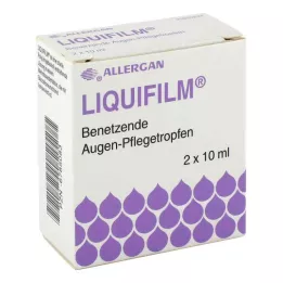LIQUIFILM Islatıcı göz bakım damlası, 2X10 ml