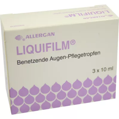 LIQUIFILM Islatıcı göz bakım damlası, 3X10 ml