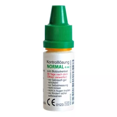 Gluco Test Plus kontrol solüsyonu normal, 4 ml Gluco Test Plus kontrol solüsyonu normal, 4 ml
