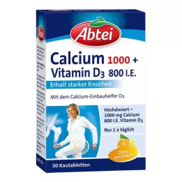ABTEI Osteo Vital Citrus Çiğneme Tabletleri, 30 adet