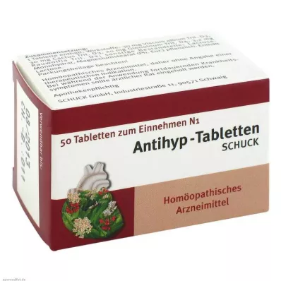 ANTIHYP Tablet Schuck, 50 adet ANTIHYP Tablet Schuck, 50 adet