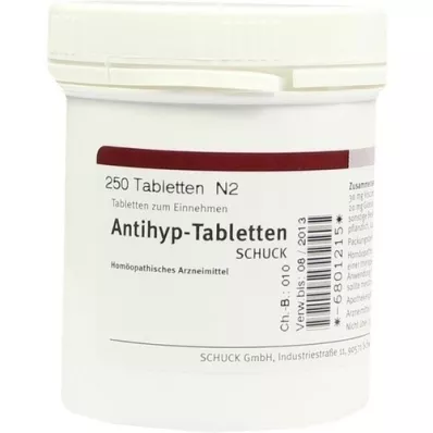 ANTIHYP Tablet Schuck, 250 adet