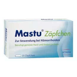 MASTU Hemoroid fitilleri, 10 adet