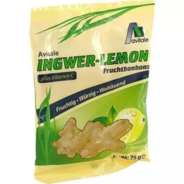 INGWER LEMON Bonbonlar+C Vitamini, 75 g