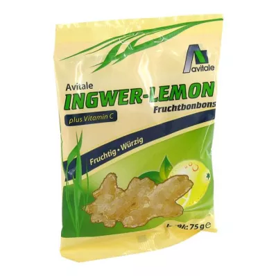 INGWER LEMON Bonbonlar+C Vitamini, 75 g INGWER LEMON Bonbonlar+C Vitamini, 75 g