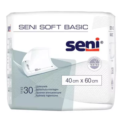 Seni Soft Basic yatak pedi 40x60 cm, 30 adet Seni Soft Basic yatak pedi 40x60 cm, 30 adet