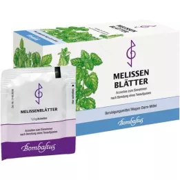 MELISSENBLÄTTER Çay filtre torbası, 20X1,5 g