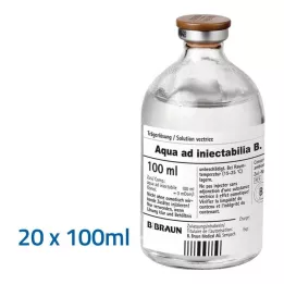 AQUA AD enjeksiyon için injectabilia çözeltisi, 20X100 ml