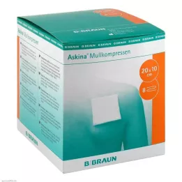 ASKINA Gazlı bez kompres 10x20 cm steril, 25X2 adet
