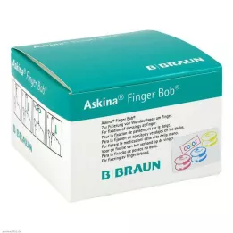 ASKINA Parmak Bob renkli, 50 adet