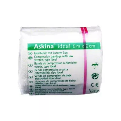 ASKINA İdeal bandaj 6 cmx5 m selof., 1 adet ASKINA İdeal bandaj 6 cmx5 m selof., 1 adet