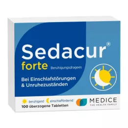 SEDACUR forte yatıştırıcı pastil, 100 adet