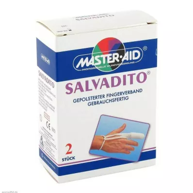 SALVADITO Master Aid prefabrik parmak bandajı, 2 adet SALVADITO Master Aid prefabrik parmak bandajı, 2 adet