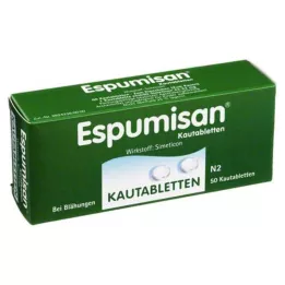 ESPUMISAN Çiğneme tabletleri, 50 adet