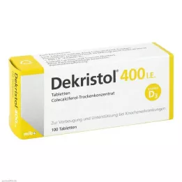 DEKRISTOL 400 I.U. Tablet, 100 adet