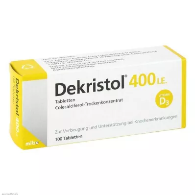 DEKRISTOL 400 I.U. Tablet, 100 adet DEKRISTOL 400 I.U. Tablet, 100 adet