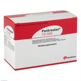 PANKREATAN 10.000 gastro-dirençli sert kapsül, 200 adet