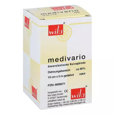 MEDIVARIO Bandaj 10 cmx5 m doğal, 1 adet MEDIVARIO Bandaj 10 cmx5 m doğal, 1 adet