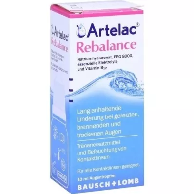ARTELAC Rebalance göz damlası, 10 ml
