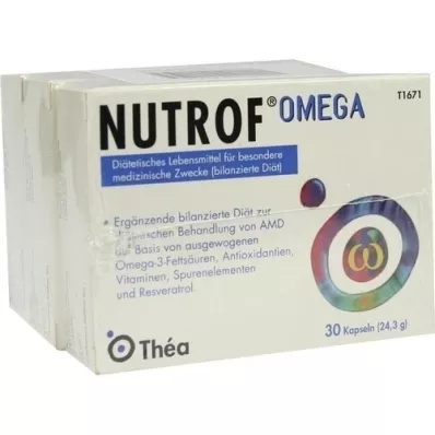 NUTROF Omega kapsülleri, 3X30 adet