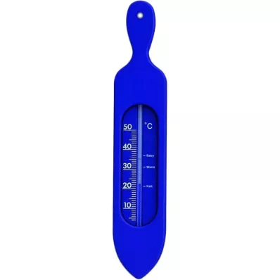 BADETHERMOMETER Plastik mavi, 1 adet