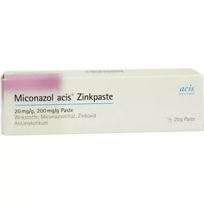 MICONAZOL acis çinko macunu, 20 g