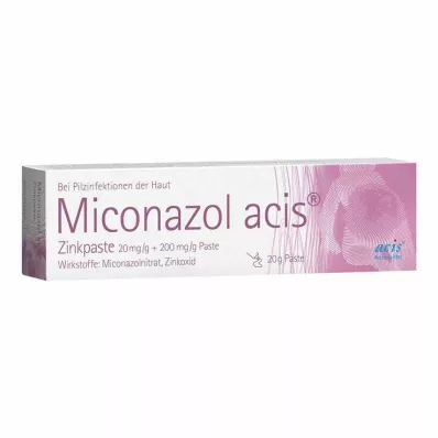 MICONAZOL acis çinko macunu, 20 g