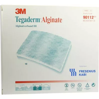 TEGADERM Aljinat FK Kompresler 10x10 cm 90112, 10 adet TEGADERM Aljinat FK Kompresler 10x10 cm 90112, 10 adet