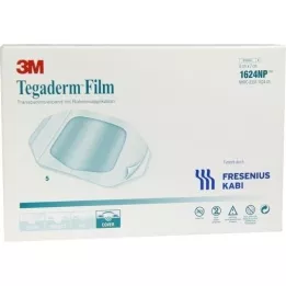 TEGADERM Film 6x7 cm 1624NP, 5 adet