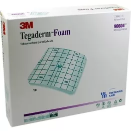 TEGADERM Köpük bandaj FK 8,8x8,8 cm 90604, 10 adet