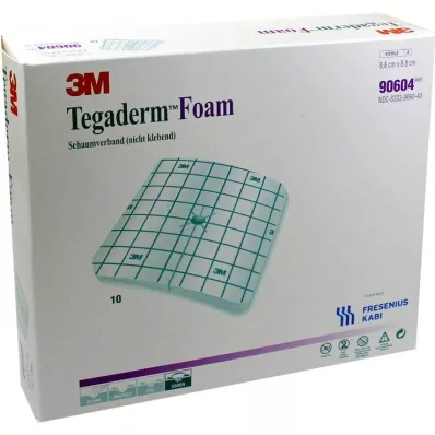 TEGADERM Köpük bandaj FK 8,8x8,8 cm 90604, 10 adet