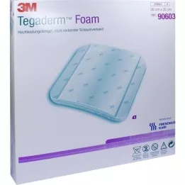 TEGADERM Köpük bandaj FK 20x20 cm 90603, 5 adet