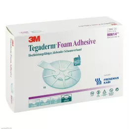 TEGADERM Köpük Yapıştırıcı 6,9x7,6 cm oval 90614, 10 adet