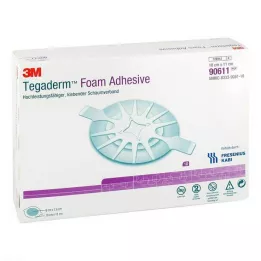 TEGADERM Köpük Yapıştırıcı FK 10x11 cm oval 90611, 10 adet