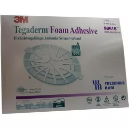 TEGADERM Köpük Yapıştırıcı FK 19x22,2 cm oval 90616, 5 adet